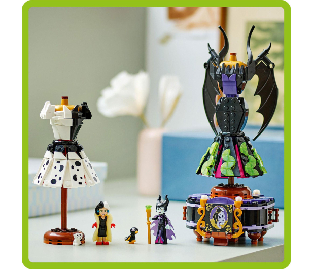 LEGO Disney Princess 43262 Suknie Diaboliny i Cruelli De Mon - 1308199 - zdjęcie 11